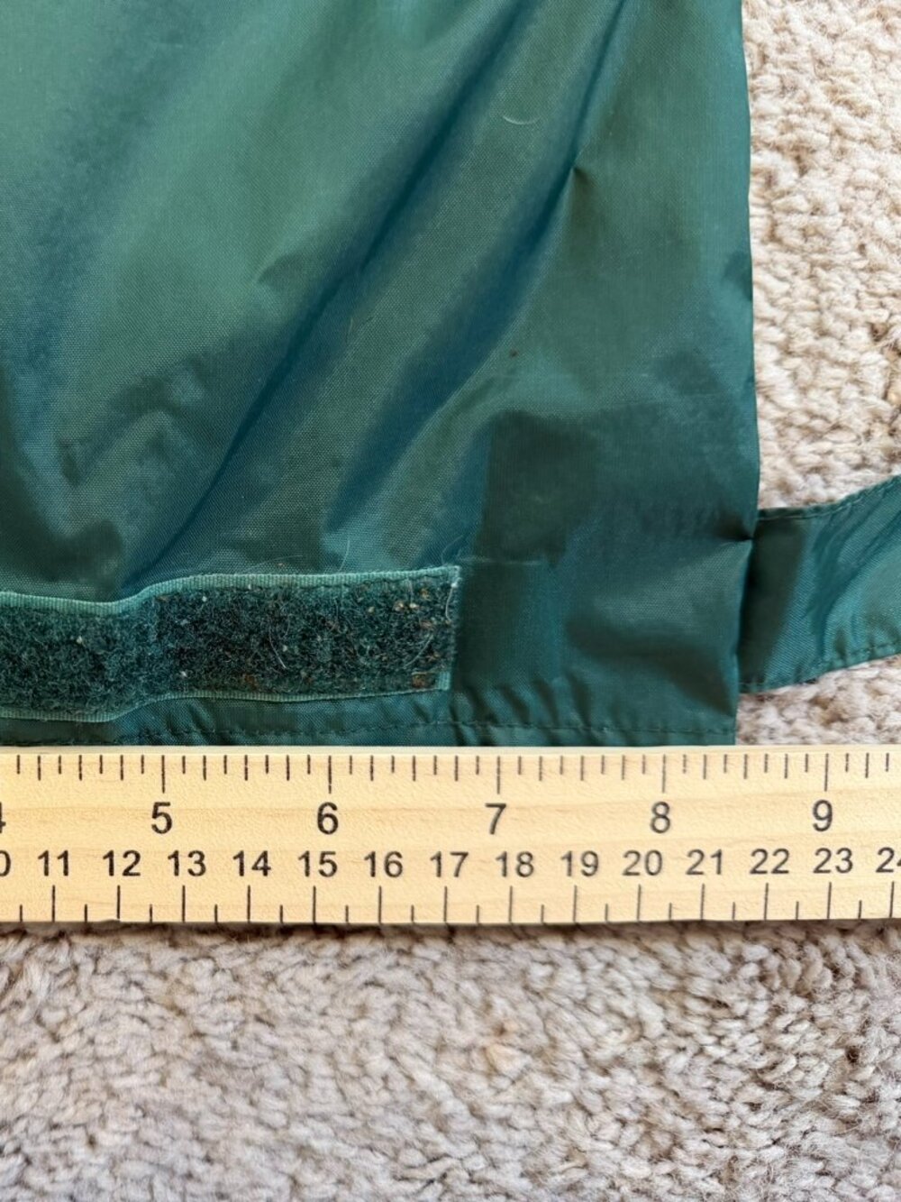 WearGuard Waterproof Nylon Work Pants Green Size M - Picture 11 of 11